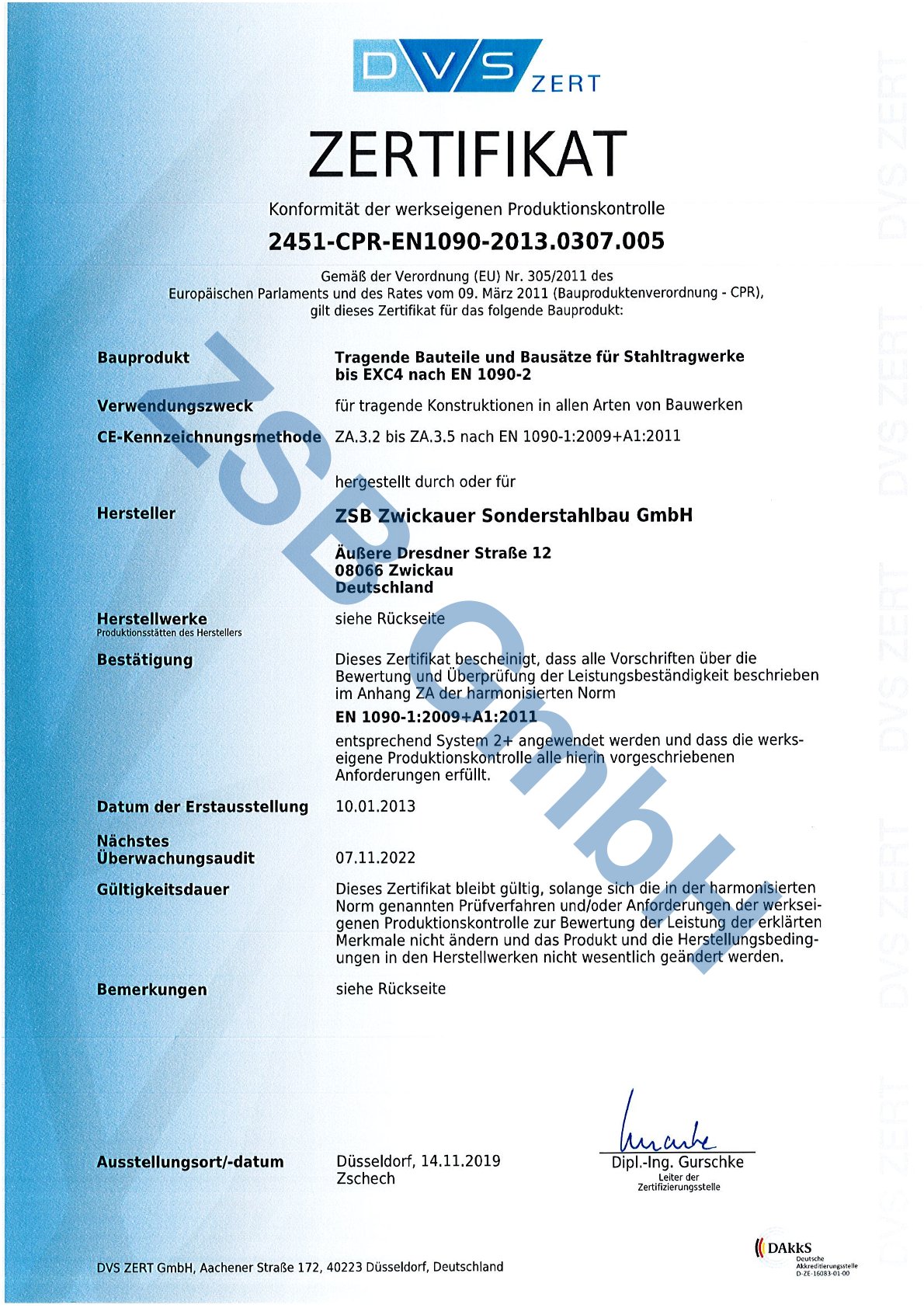 WPK EN1090 Schweißen